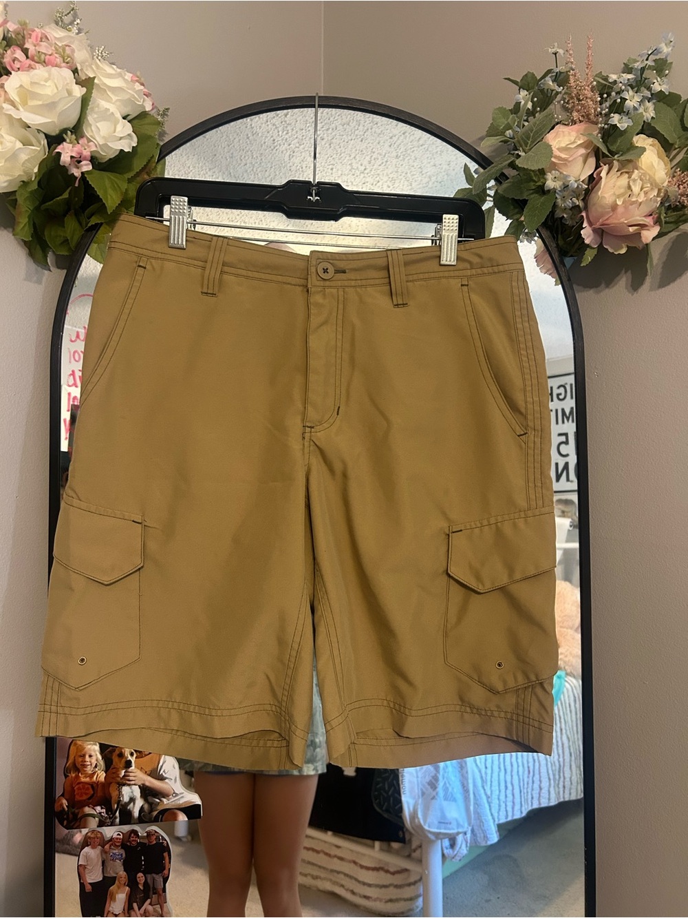 Magellan Outdoors Men's Cargo Shorts - Tan